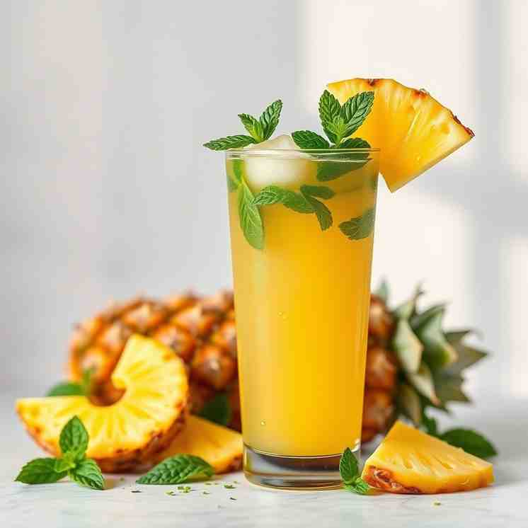 Pineapple Mint Juice